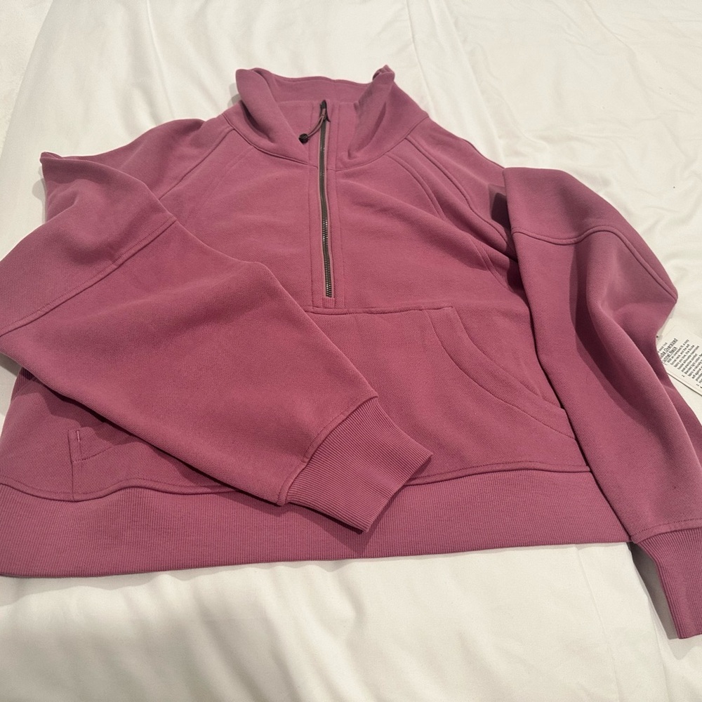 lululemon athletica Dusty Rose Half-Zip Hoodie